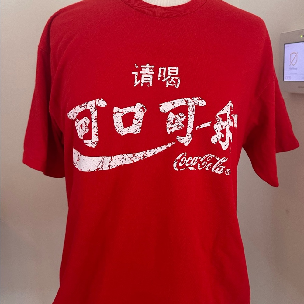 COCA COLA Red Short Sleeve Tee
